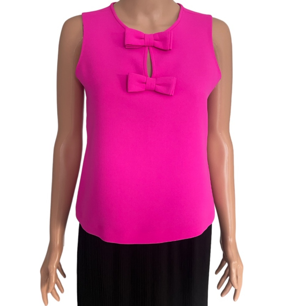 Kate Spade Go Fly A Kite Sleeveless Bow Top - Picture 5 of 12